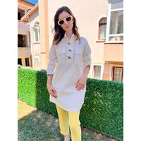 Taş Detaylı Tunik Gömlek